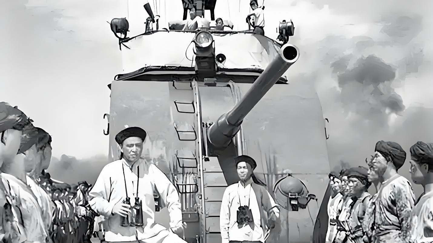 甲午战争的时候，清朝陆军用的全部是热兵器，还是热兵器与大刀、长矛等冷兵器混用？