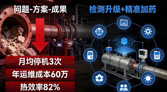 从每月停机 2 次到季度维护：锅炉给水检测优化破解结垢难题