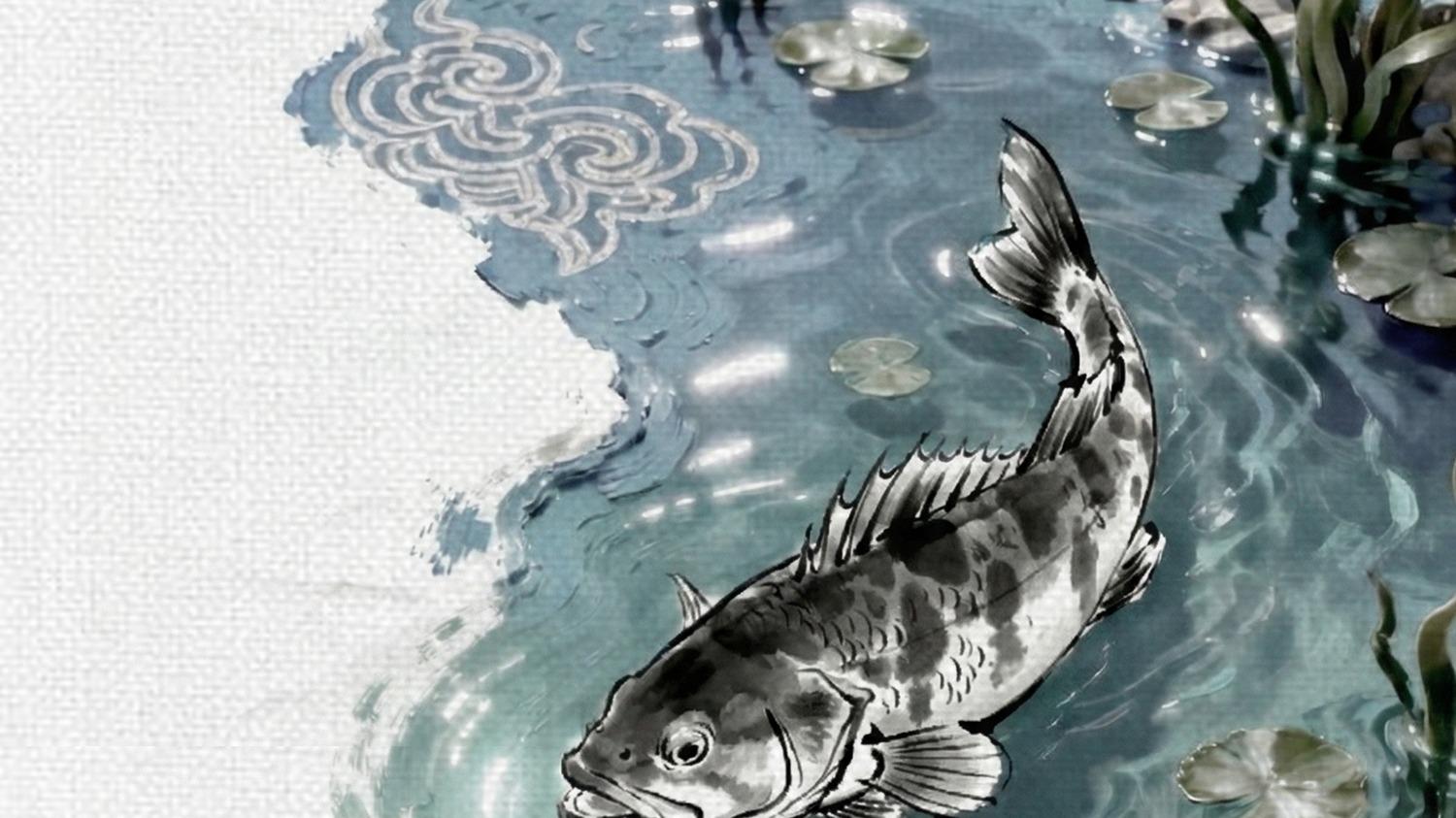 皆若空游无所依 | 艺林堂鱼乐川系列