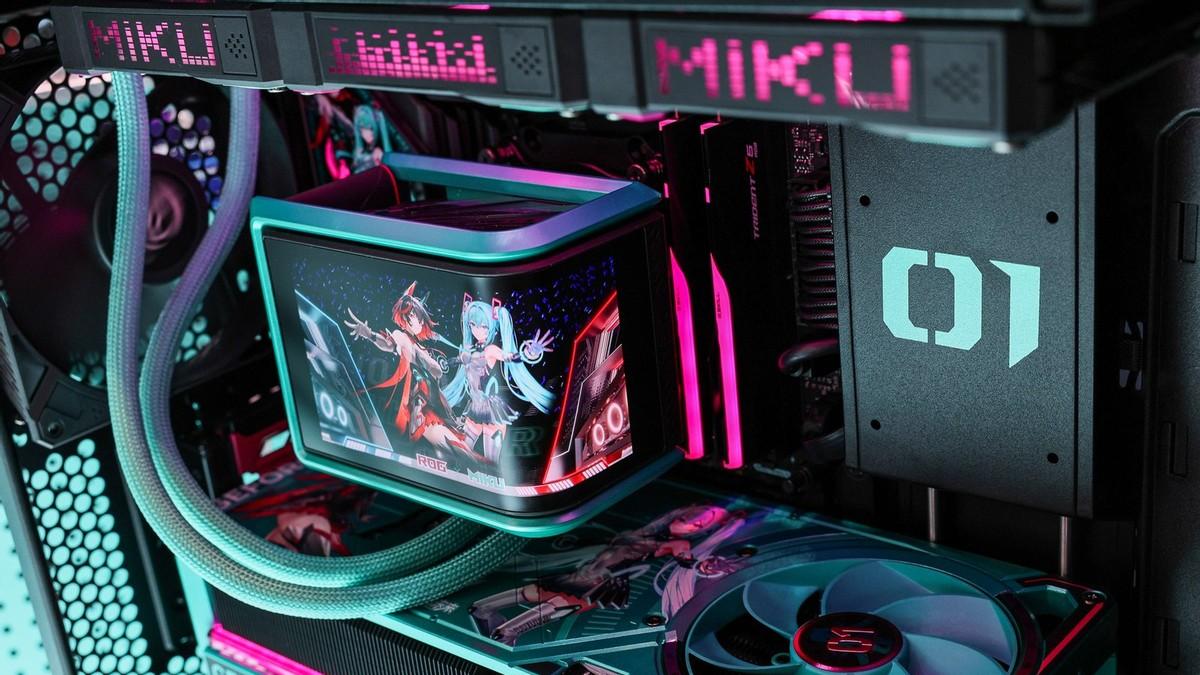 未来武装，满帧出击！ROG夜神RTX5080 RO姬x初音未来版显卡开售