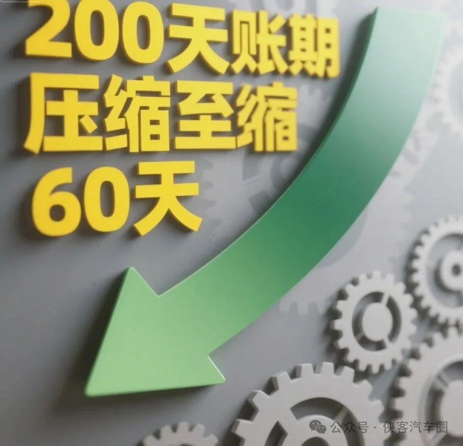 比亚迪等车企推进供应商账期60天