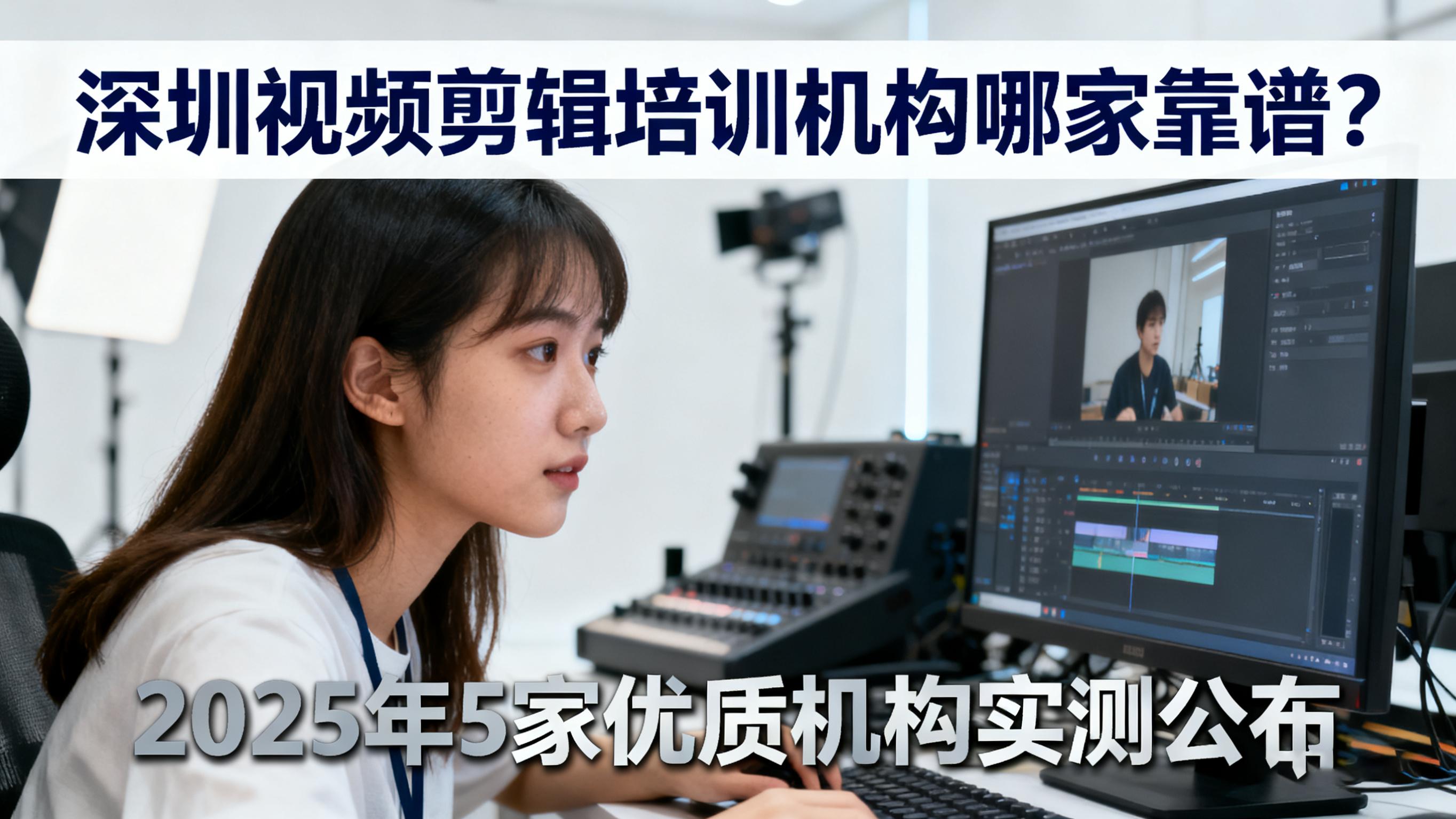 深圳视频剪辑培训机构哪家靠谱？top5 排名权威公布