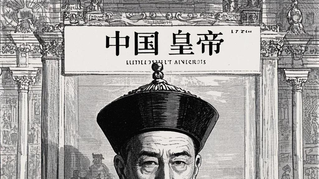 多亏了这个外国人，留下乾隆的真实相貌，和电视上看到的很不一样