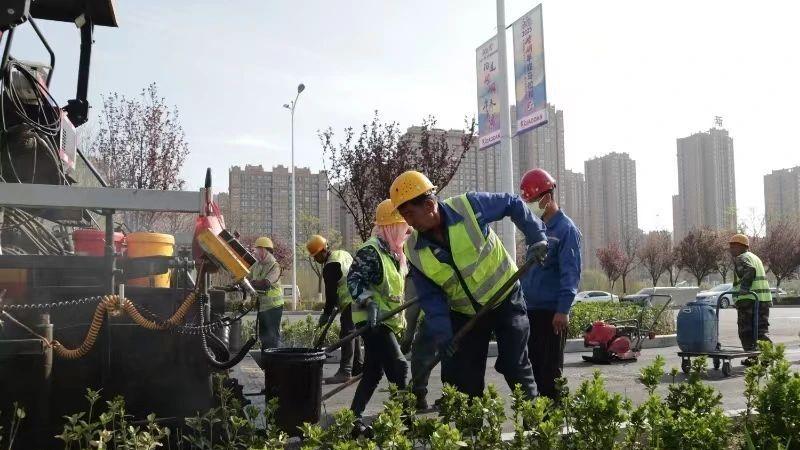 扮靓城市颜值 迎接崆峒半马