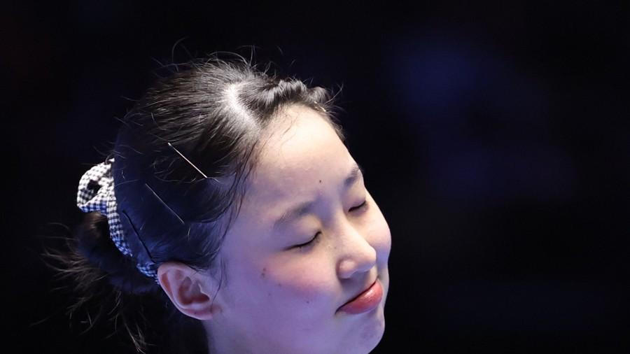 日本队“团灭”，张本美和“逼”出最强孙颖莎，中国女乒提前锁定冠军