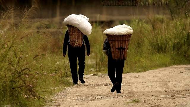 抱10公斤的小孩，为什么感觉上比抱10公斤的大米要轻？