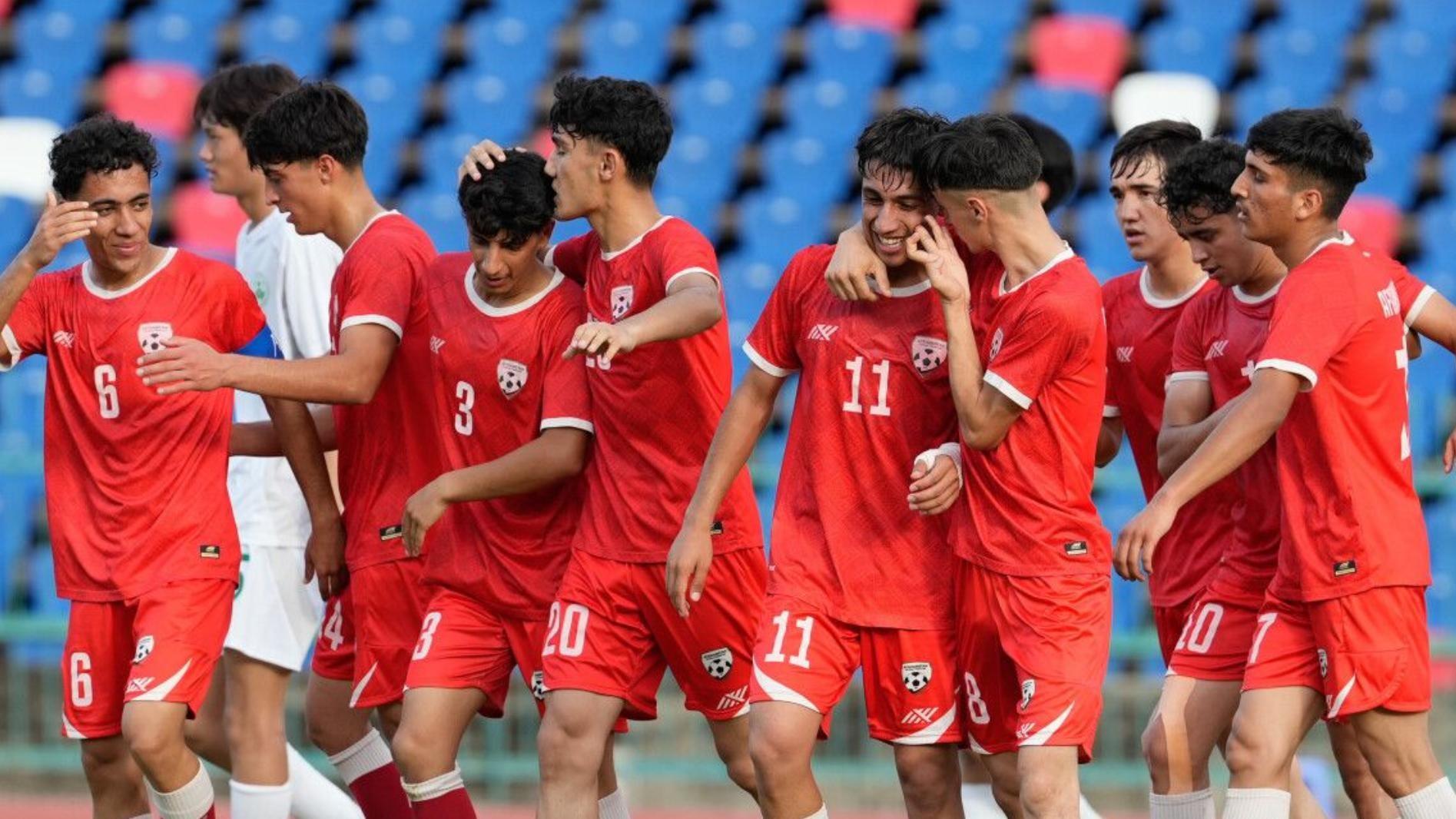 U17亚洲杯B组小组赛第二轮：韩国对战阿富汗