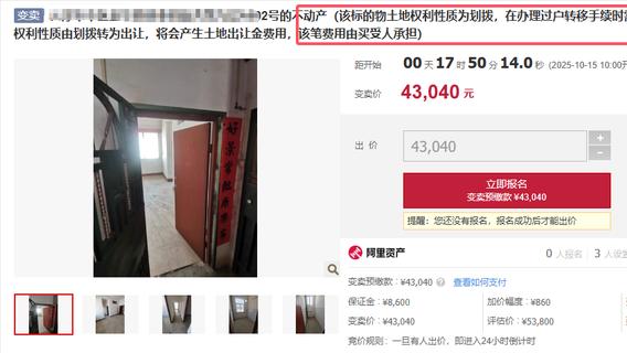 法拍房捡漏前必看！土地性质没搞懂，真的会亏！