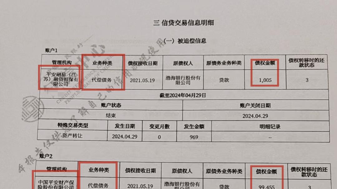 ​报告上的代偿怎么处理？
