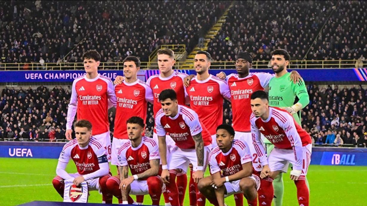 阿森纳3-0布鲁日取6连胜 马杜埃凯双响 马丁世界波创纪录 耶稣复出