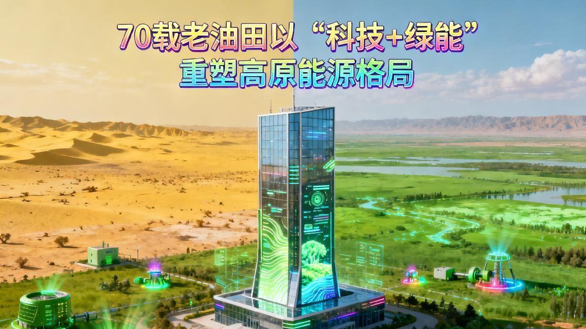 从戈壁到绿洲：70载老油田以“科技+绿能”重塑高原能源格局