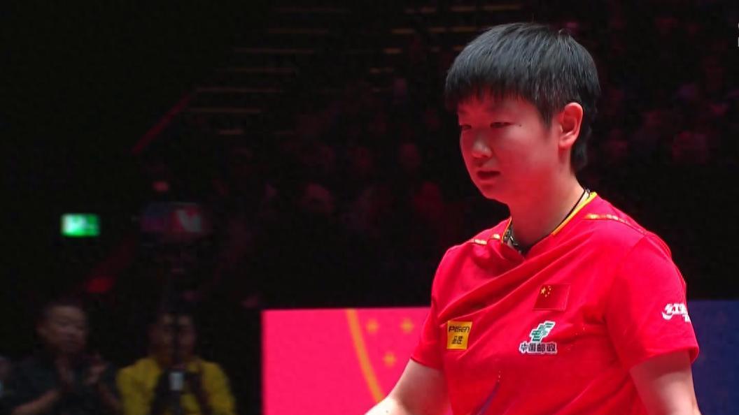 孙颖莎4比1战胜郑怡静