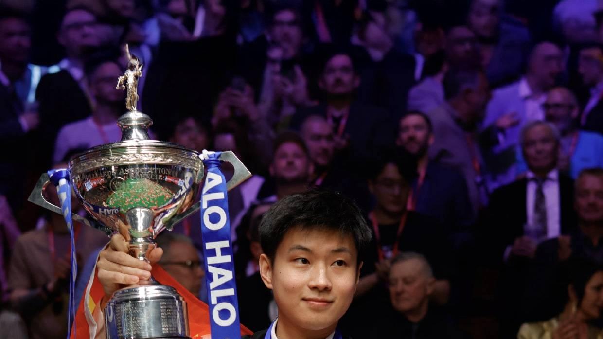 比亚迪官宣冠军形象大使赵心童 世界冠军携手一路向前