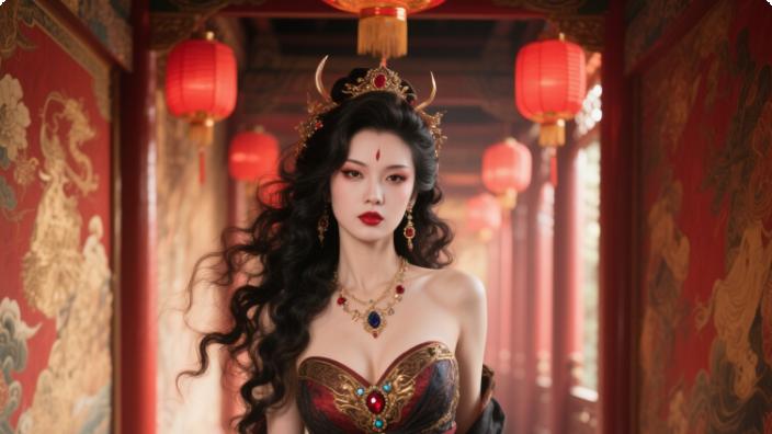 沉鱼之美：西施浣纱