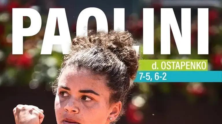 随着一场2-1大逆转，WTA1000罗马赛首个四强诞生，狂揽173万奖金