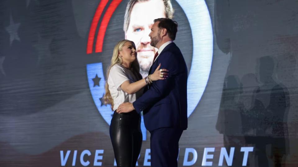 柯克遗孀宣布支持副总统万斯参选2028年总统大选