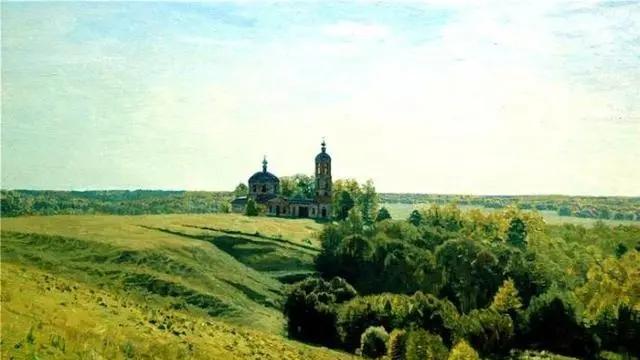 俄罗斯艺术家 Мокшин Юрий 笔下得风景油画作品