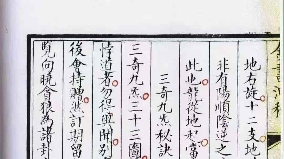 "挨星真诀、三奇九炁：这本书说出了风水界最高机密"