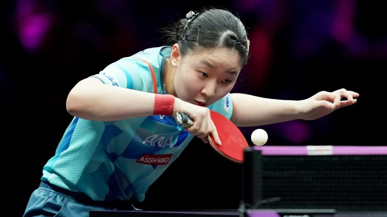 霸气！王曼昱3：0横扫张本美和 国乒提前包揽重庆冠军赛女单4强