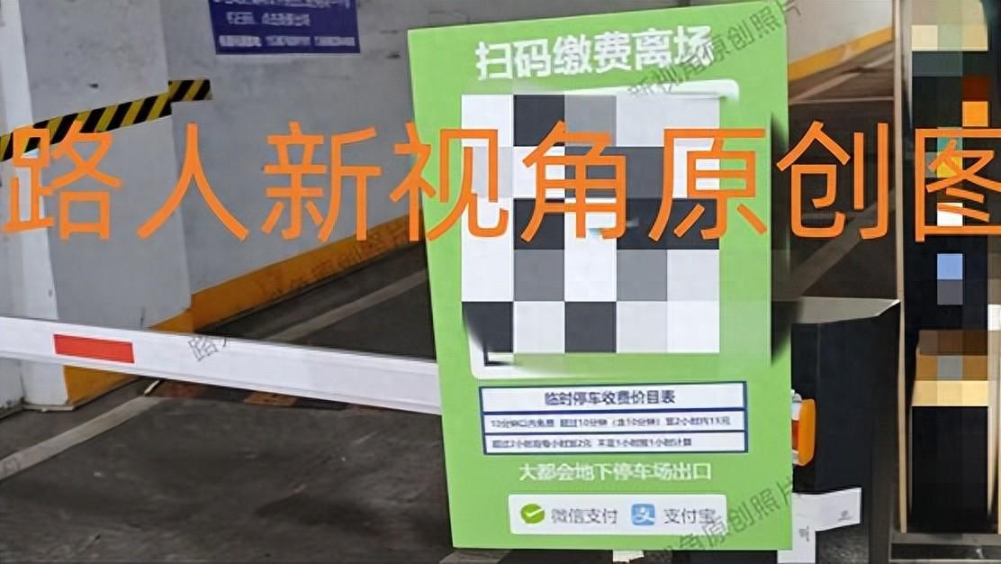 南充市大都会停车场的价格真不便宜呀！停车不到1小时被收15元钱