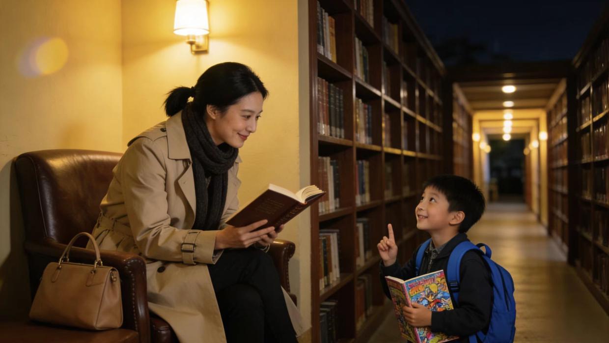 月光下的图书管