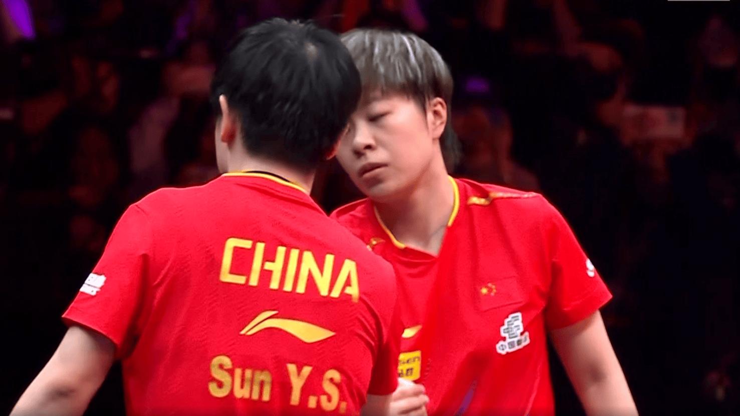 逆天改命！孙颖莎0-2暴走，8-10落后，3个神仙球让王艺迪心服口服