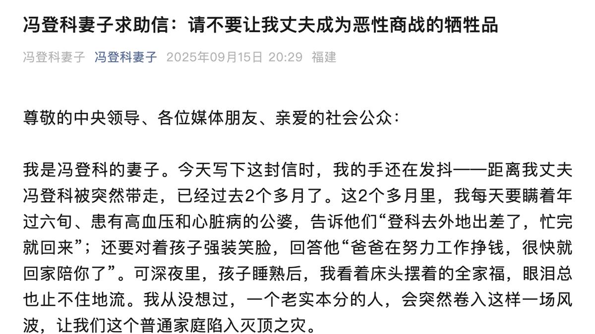 海辰储能高管妻子发声：指控的技术原是公开知识