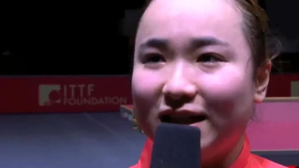 张本美和 伊藤美诚都哭了，王曼昱高情商发言，给足对手尊重