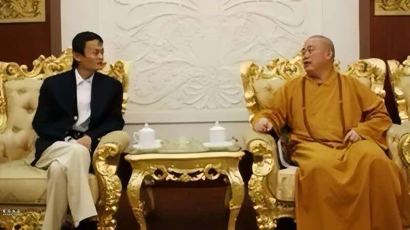 马云当年问释永信几点起床，现在想想真挺有意思!