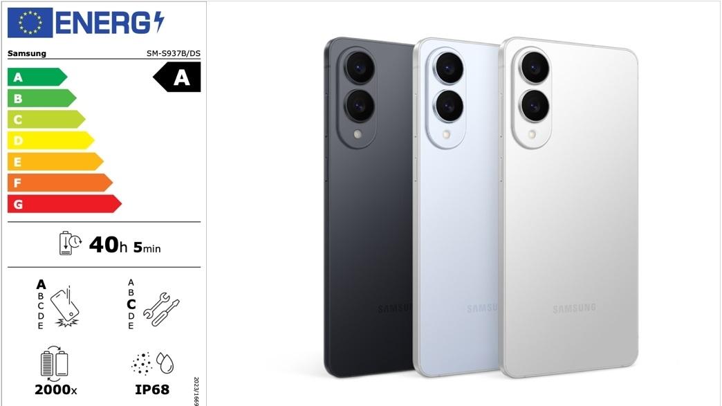 多款三星Galaxy机型获得欧盟新能源标签认证 电池耐用性再树新标杆