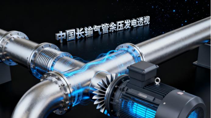 管道里的“隐形电厂”：中国首个长输气管余压发电透视