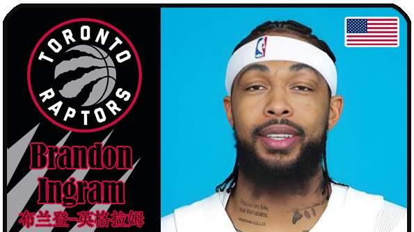 球星卡（NBA）：多伦多猛龙队17人一览（25/26赛季）