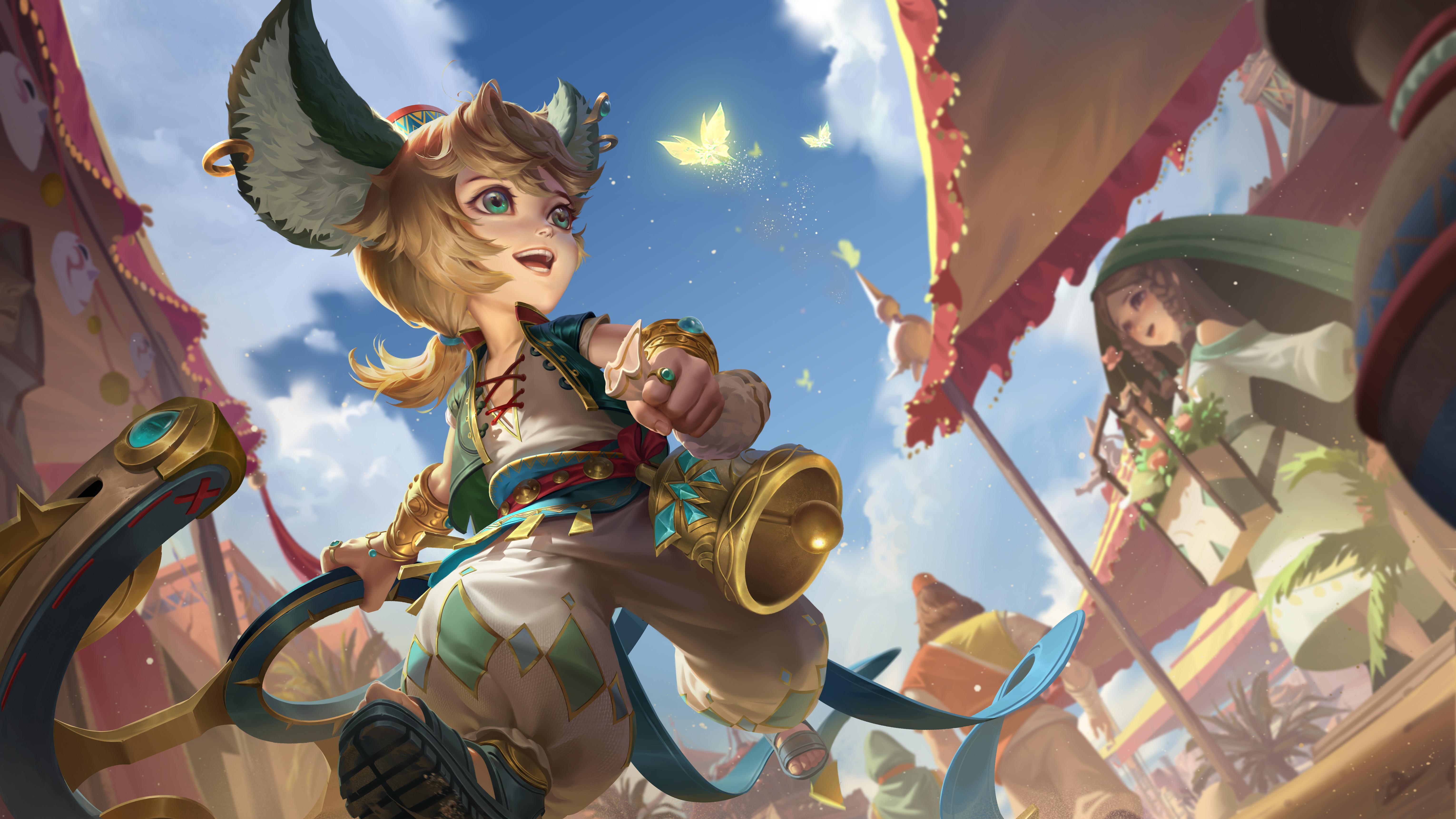 王者荣耀：萌耳密探的暴击收割流，李元芳快速上分攻略