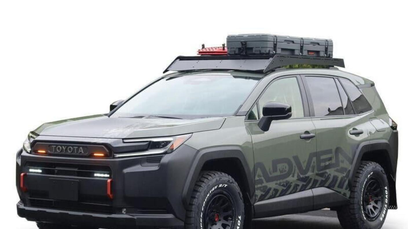 第6代丰田RAV4又有新外观