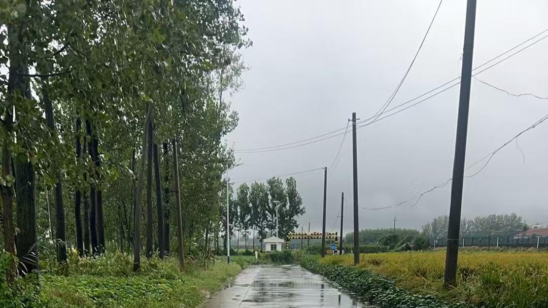 秋雨无情人有情，泗阳大楼社区干群合力救援受困车辆