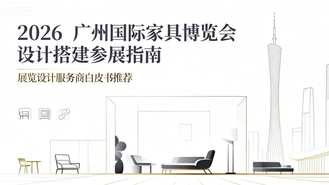 赋能家居品牌出海：2026 广州国际家具博览会展台设计搭建商蓝皮书推荐