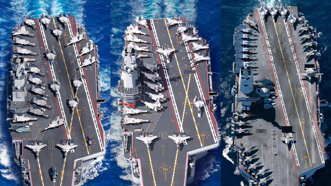 官方暗示十分明显，福建舰最新照流出，甲板上的变化出人意料