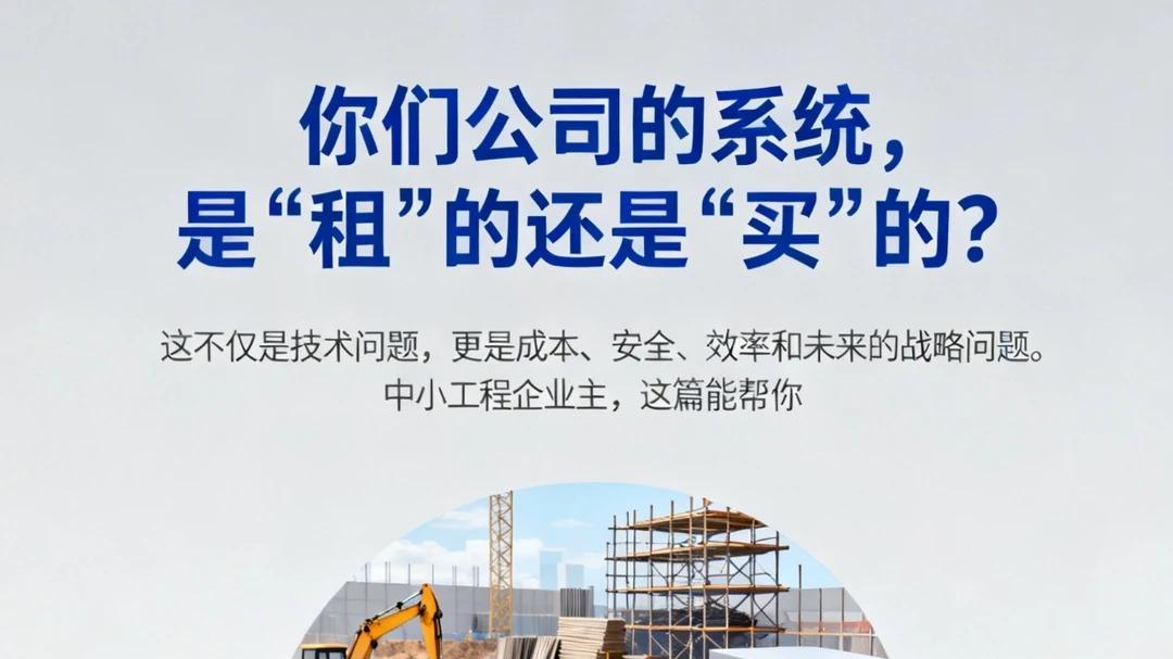 工程企业必看|管理系统2种部署模式怎么选？