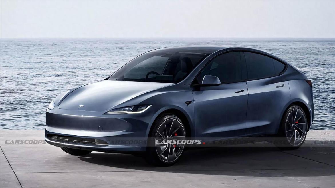 新款特斯拉Model Y Juniper明年登场！外形更帅，马力456匹！