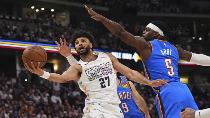 NBA西部半决赛G6：掘金险胜，系列赛3 - 3，抢七大战在即