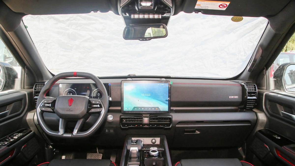 我与原始大自然有个约会，硬核越野大皮卡大道敢探者