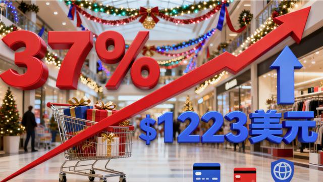 37%美国人节日购物增负债 平均欠款升至1223美元