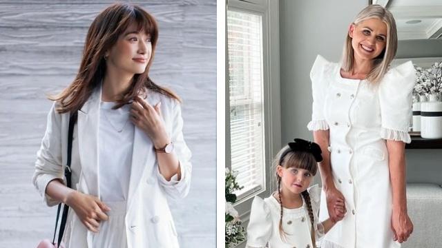 初夏，“千金风”穿搭正流行，气质女孩轻松呈现优雅清爽美得高级