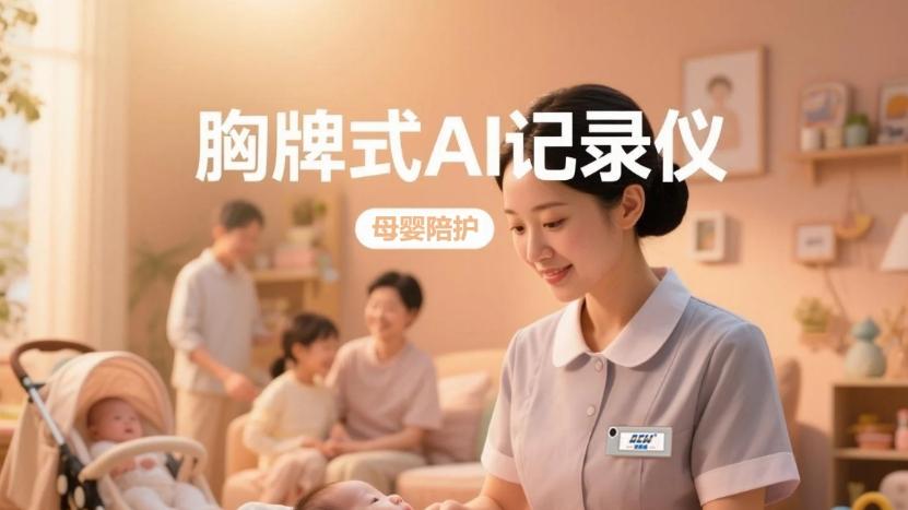 科技赋能家政服务：达辰威（DCW）AI胸牌式记录仪的行业应用探索