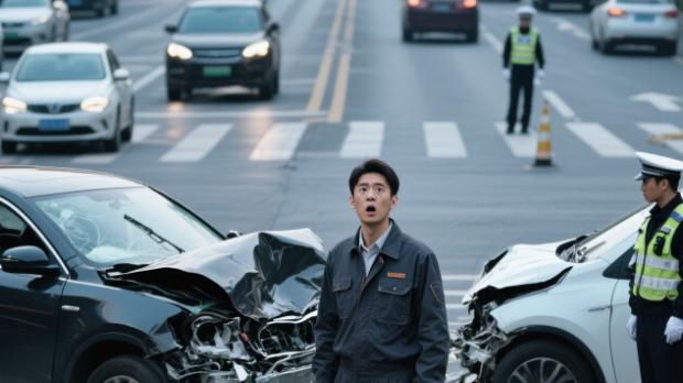 绿灯直行反被追尾？路口观察死角成新隐患