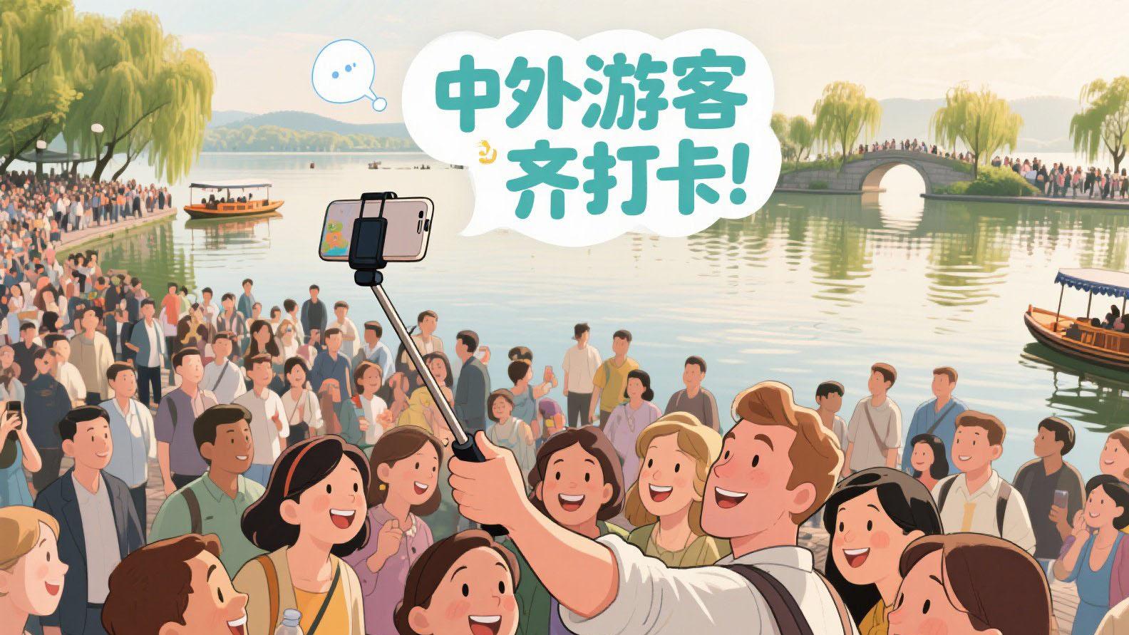 外国游客扎堆中国五一游，韩国网友酸了：为什么不先来我们？