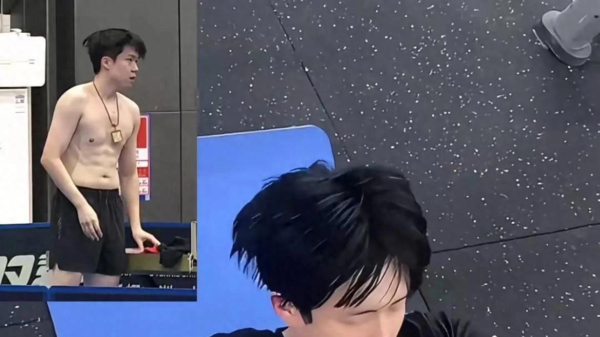 ​王楚钦：为单打苦练腹肌，身材管理新篇章