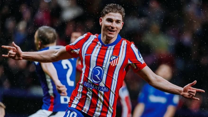 率队冲击三冠王？阿尔瓦雷斯本赛季完成蜕变，接班梅西？