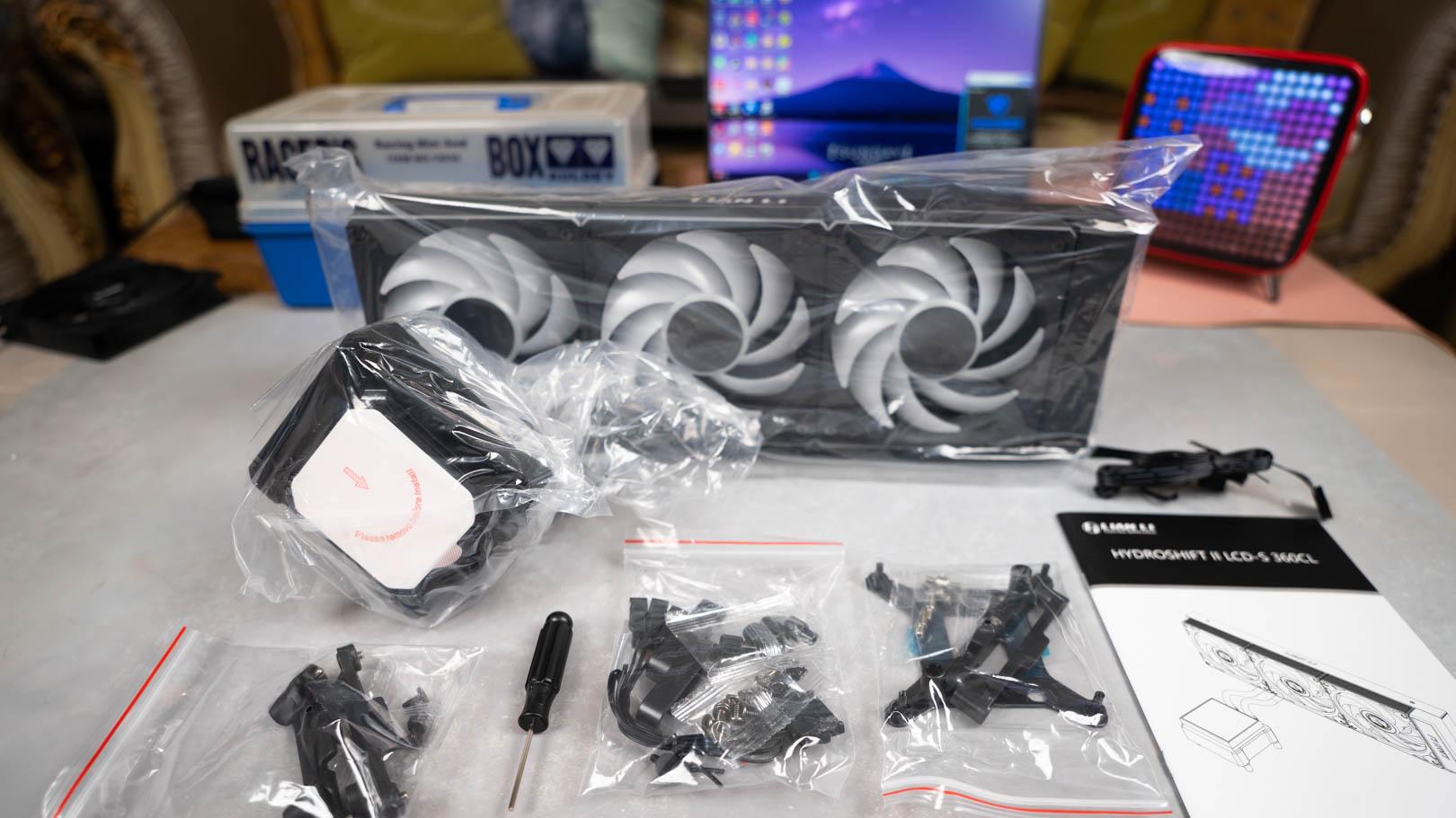 隐线大方屏！联力隐流2代方屏版高端水冷散热器装机体验