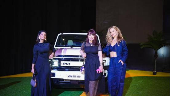 iCAR V23中东闪耀登场，开启全球新能源出行新篇章